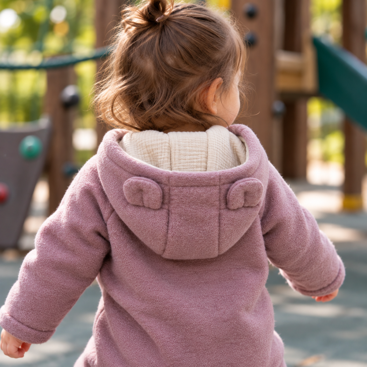 MeriBoo – Premium otroški pajac »Teddy Bear« iz merino volne