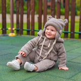 MeriBoo – Premium kapa »Teddy Bear« iz merino volne