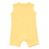 Sleeveless Romper "Soft Breeze" made of 100% organic muslin