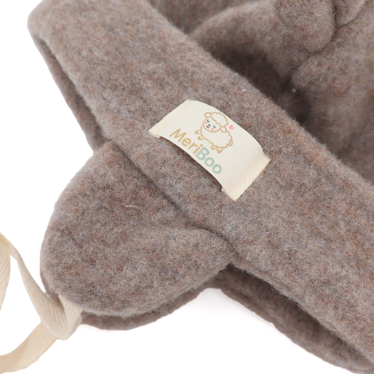 MeriBoo – Premium kapa »Teddy Bear« iz merino volne